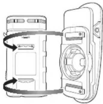 Sena Bluetooth Mic & Intercom - Installation sur le clip de fixation - 1