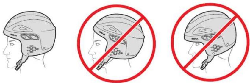 Sena Latitude SR - Utilisation du casque - 1