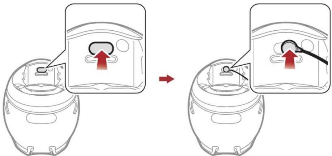Sena ACS10 - Installation du casque audio - 4