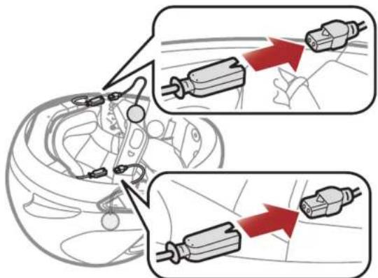 Sena ACS10 - Installation du casque audio - 8