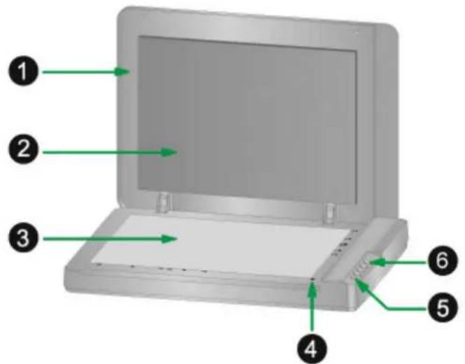 PLUSTEK OpticSlim 1180 - APERCU DU SCANNER - 1