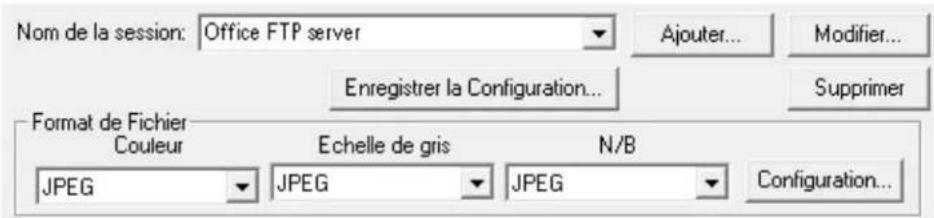 PLUSTEK OpticSlim 1180 - Nom de la session et sauvegarde de fichier - 1