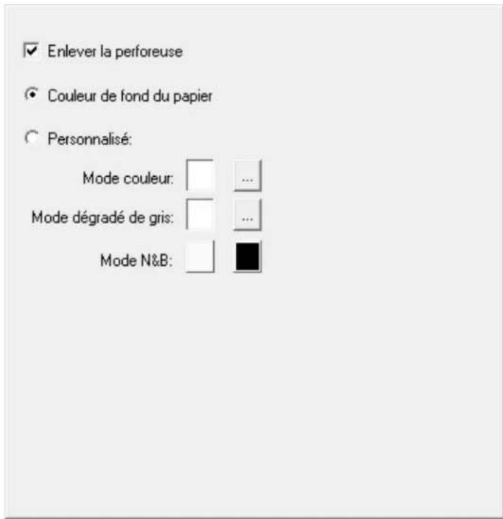 PLUSTEK OpticSlim 1180 - Enlever la perforeuse (La disponibilité de cette fonction dépend du modele de scanner en votre possession) - 1