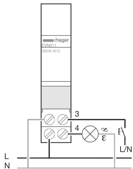 HAGER EVN011 - Retour usine (mode automatique) - 2