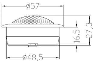 MTX Audio TX628T - Tweeters dôme soie à bobine de 28mm 90W RMS 4Ω avec aimant néodyme et filtre passif - 3