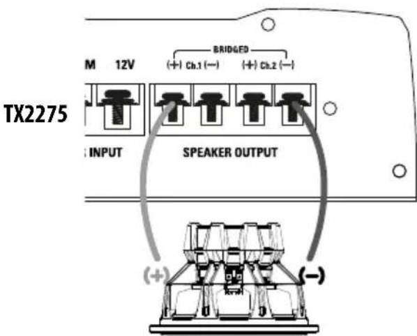 MTX Audio TX2275 - - Terminali Connessioni e Regolazioni - 5