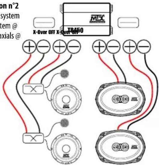 MTX Audio TR275 - Installation examples : - 2