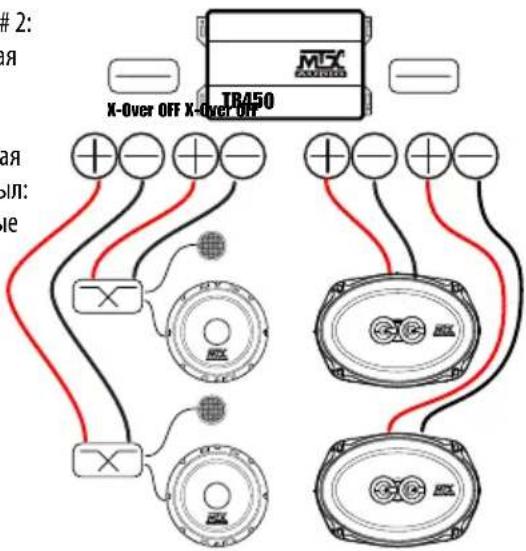 MTX Audio TR275 - Приимеры подкlioочни : - 2