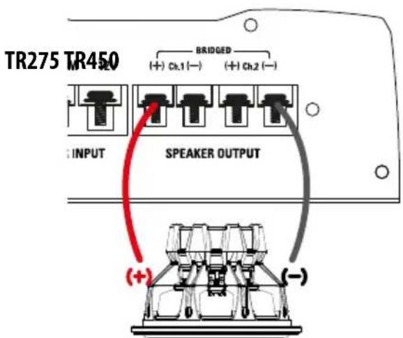 MTX Audio TR275 - Setari, Alimentare si conexiuni Difuzoare - 5