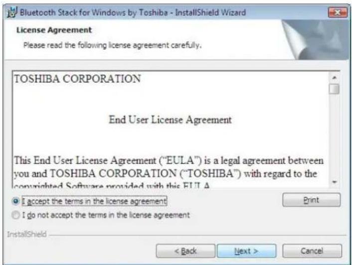 Edimax EBMDC1 - Installazione del software Bluetooth per Windows - 3
