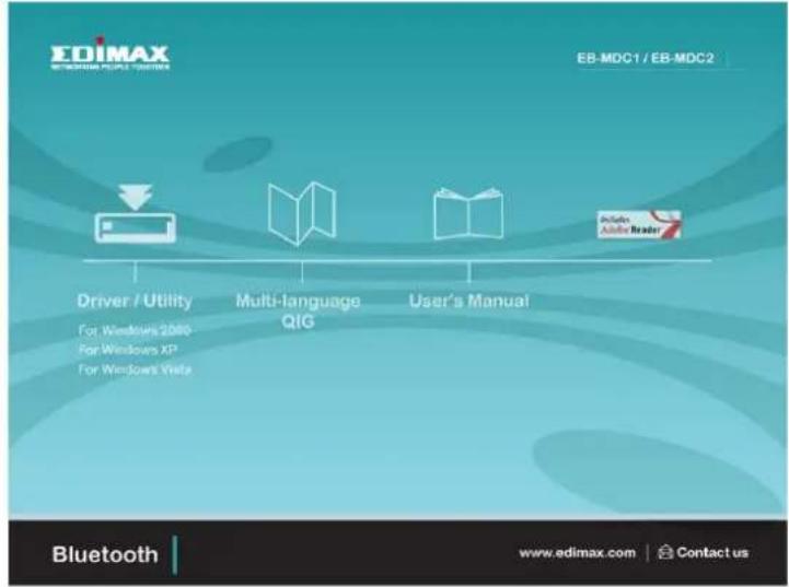 Edimax EBMDC1 - Hactpoika nporpamMhoro oecneueHna Bluetooth dJa Windows - 1