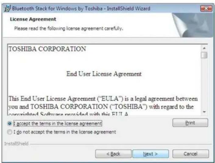 Edimax EBMDC1 - Installing Bluetooth software for Windows - 3