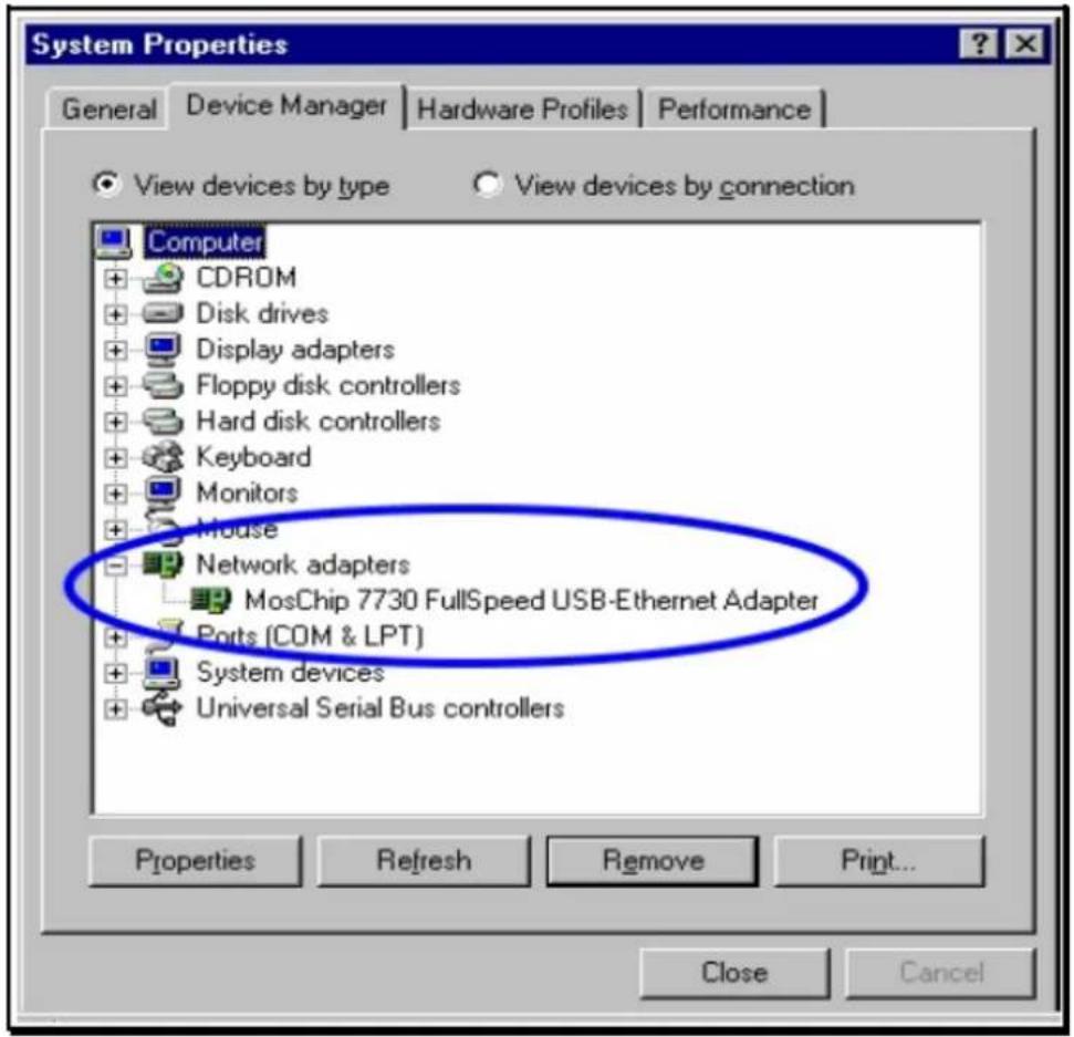 Edimax EU4206 - Installatie van stuurprogramma (driver) voor Windows 98SE / Me - 1