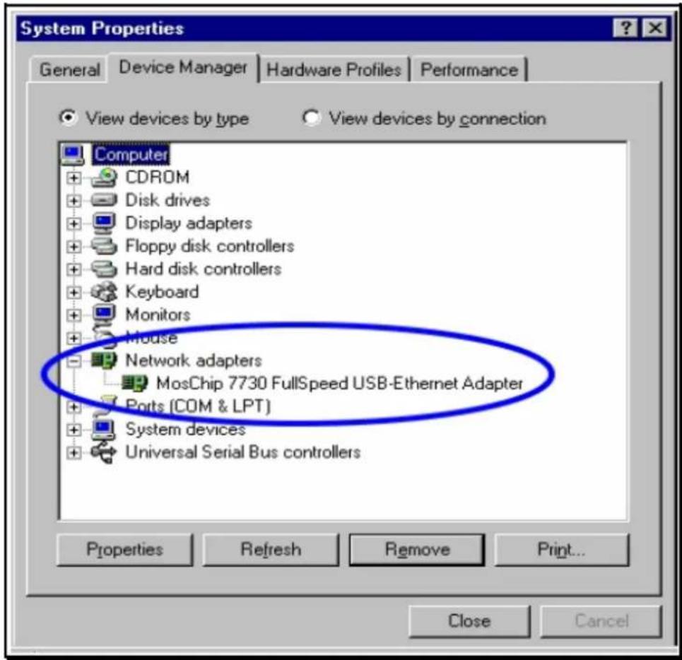 Edimax EU4206 - Instalace ovladače v operačním systému Windows 98SE / Me - 1