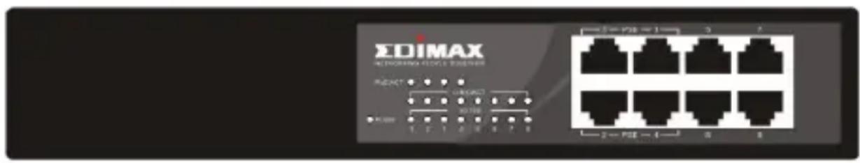 Edimax ES5844P - Opis diod LED - 1