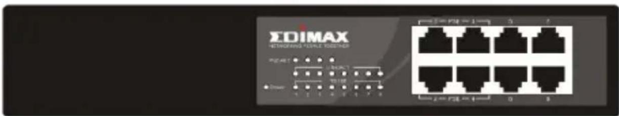 Edimax ES5844P - 4.Опсанке ИндикатopoВ LED - 1