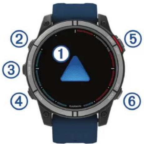 GARMIN Quatix 7 Sapphire - Présentation de l'appareil - 1