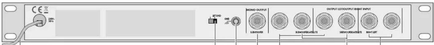 Monacor MCX200SW - Ajustes - 1