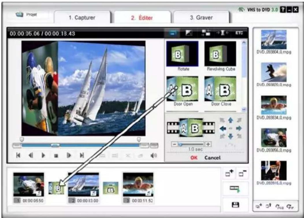 Reflecta VideoCapture Set USB - Effects de transition - 5