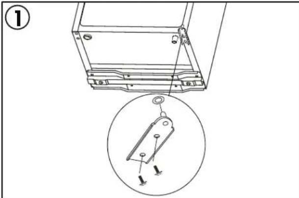 DANBY DH016A1WT - INSTRUCTIONS D'INVERSION DE PORTE - 1