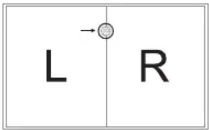 L R