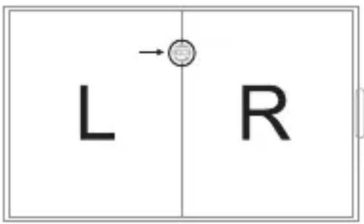 L R