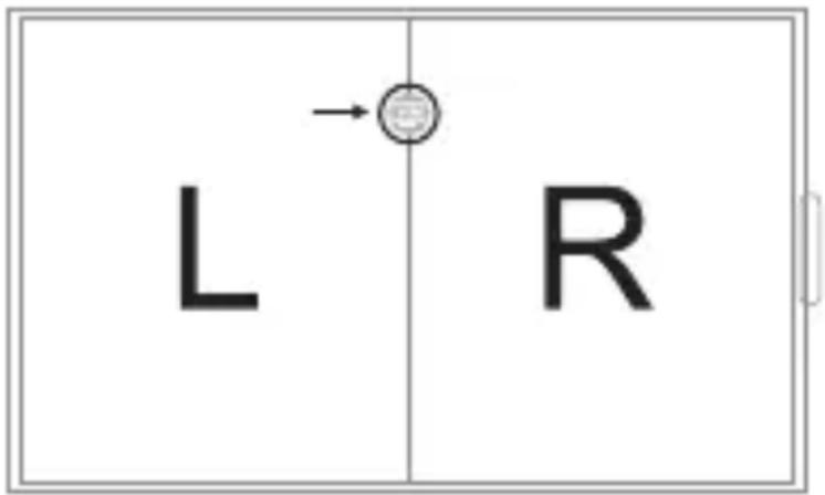 L R