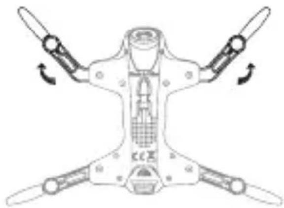 ARCHOS Drone VR - Unfold the drone - 4