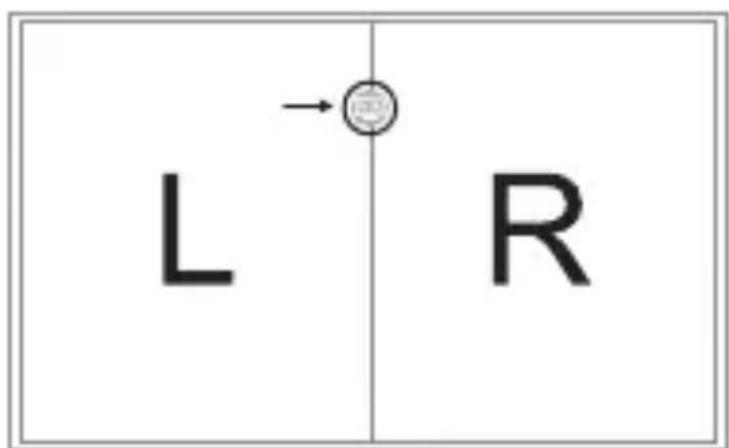 L R