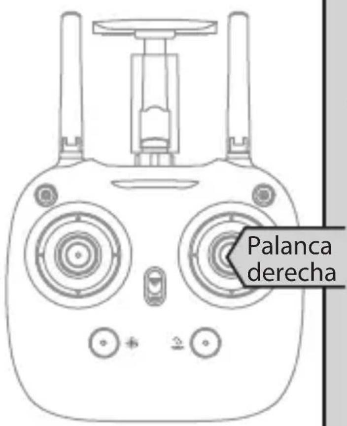 Palanca derecha