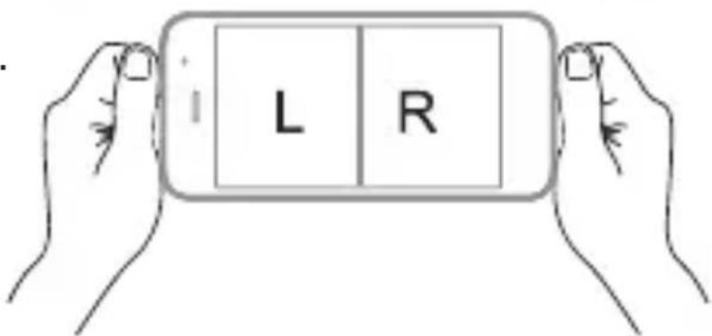 L R