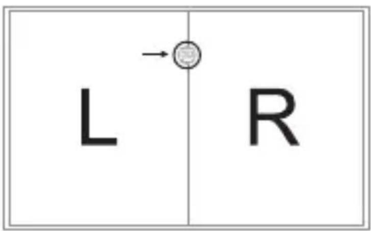 L R