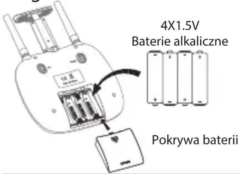 4X1.5V Baterie alkaliczne Pokrywa baterii