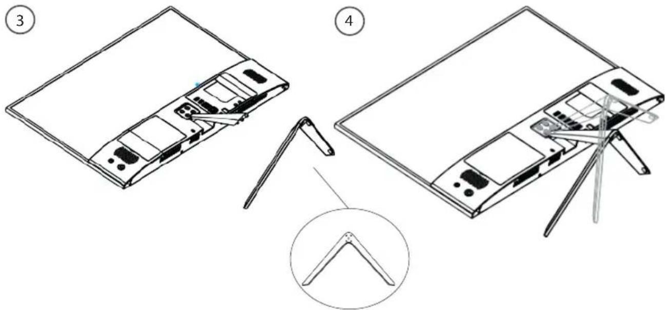 ARCHOS Vision 215 - Installation du support - 1