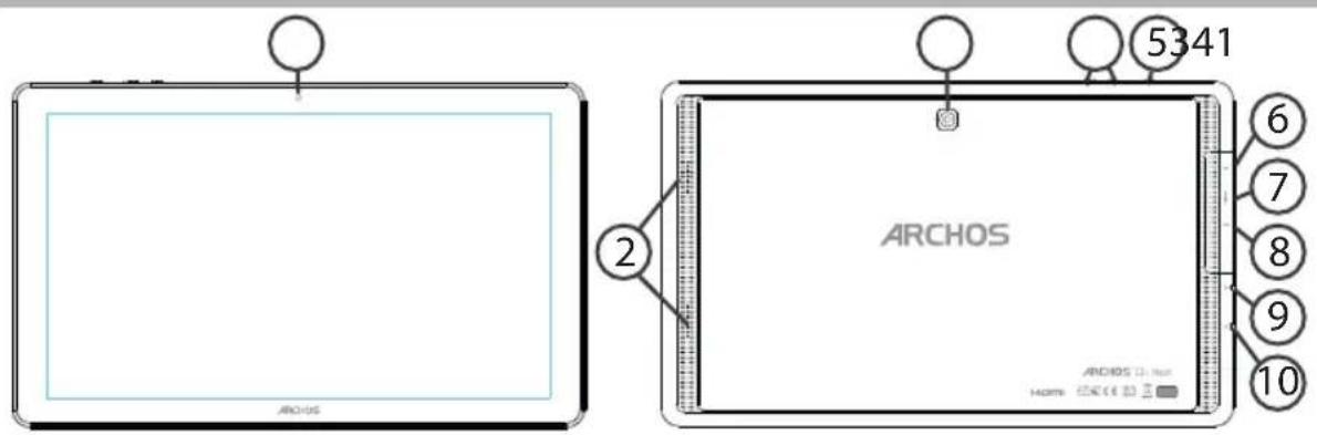 ARCHOS 121 Neon - A készülék bemutatása - 1