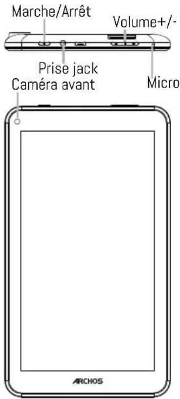 ARCHOS 70c Neon - Description de l'appareil - 1