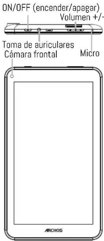 ARCHOS 70c Neon - Descripción de su dispositivo - 1
