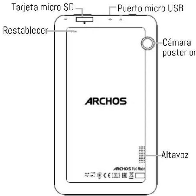 ARCHOS 70c Neon - Descripción de su dispositivo - 2
