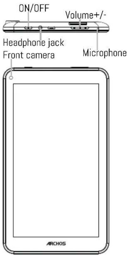 ARCHOS 70c Neon - Describing your device - 1