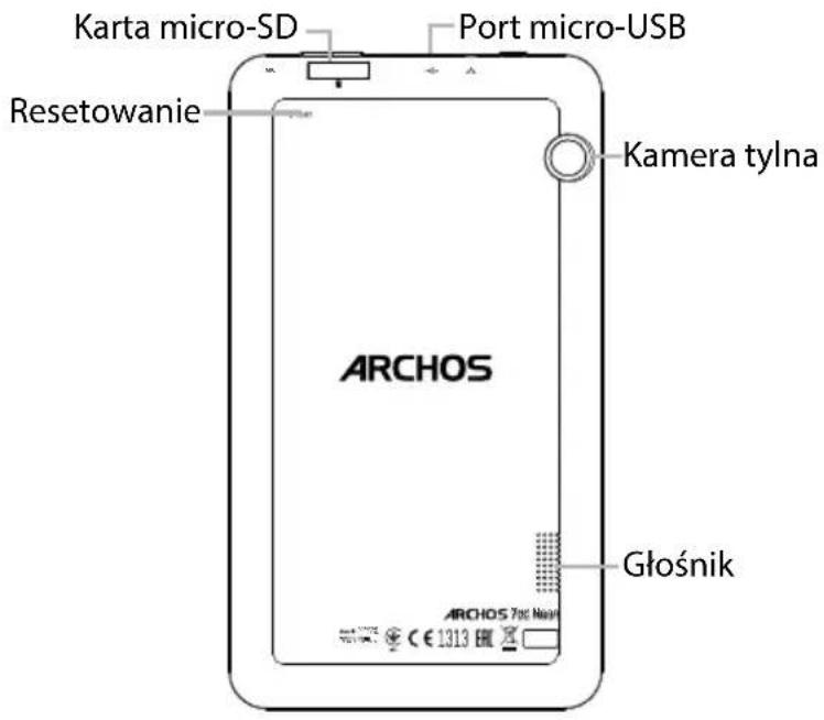 ARCHOS 70c Neon - Opis urzadzenia - 2