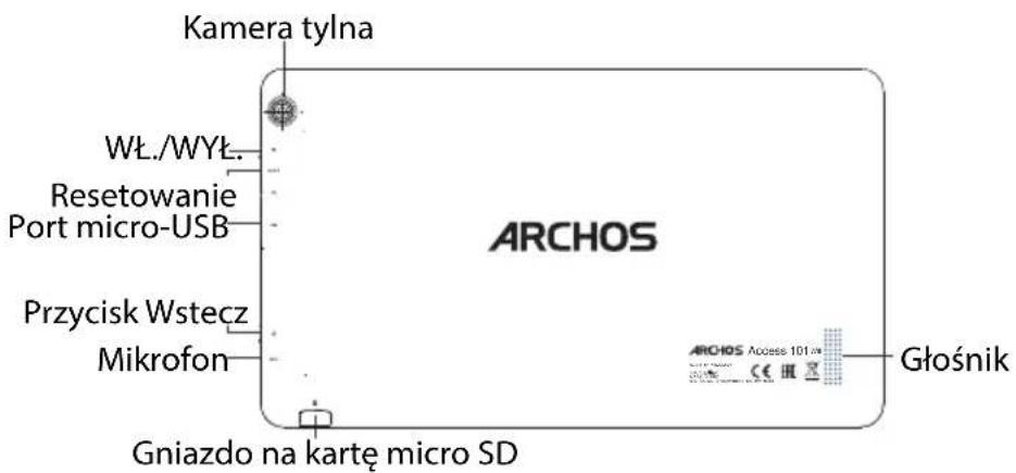 ARCHOS Access 101 WiFi - Opis urządzenia - 3