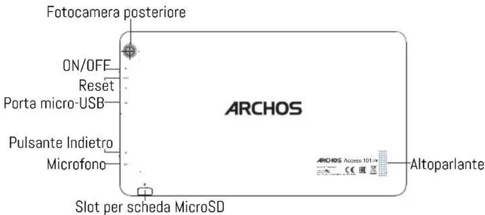 ARCHOS Access 101 WiFi - Descrizione del dispositivo - 3