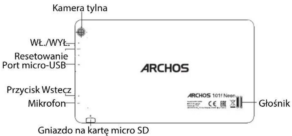 ARCHOS 101f Neon - Opis urządzenia - 3