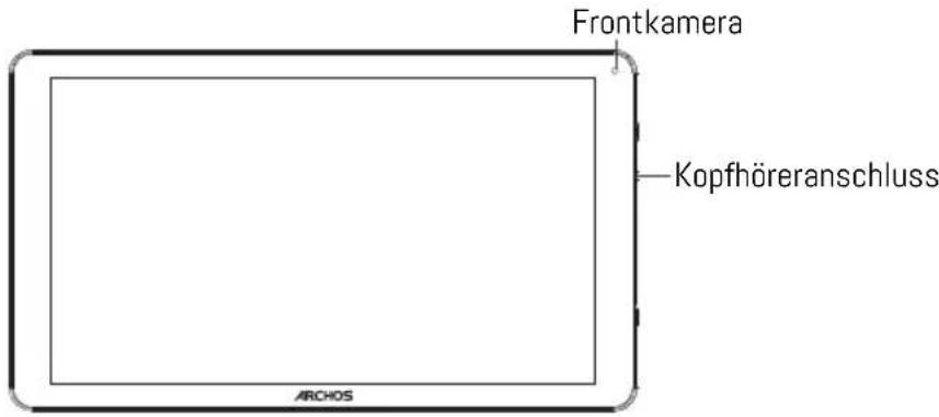 ARCHOS 101f Neon - Beschreibung des Geräts - 2