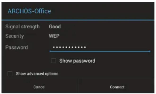 ARCHOS 79 Neon - WiFi (WLAN) Verbindung - 6