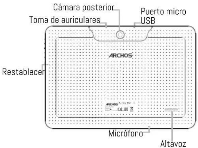 ARCHOS Access 101 3G - Descripción de su dispositivo - 2