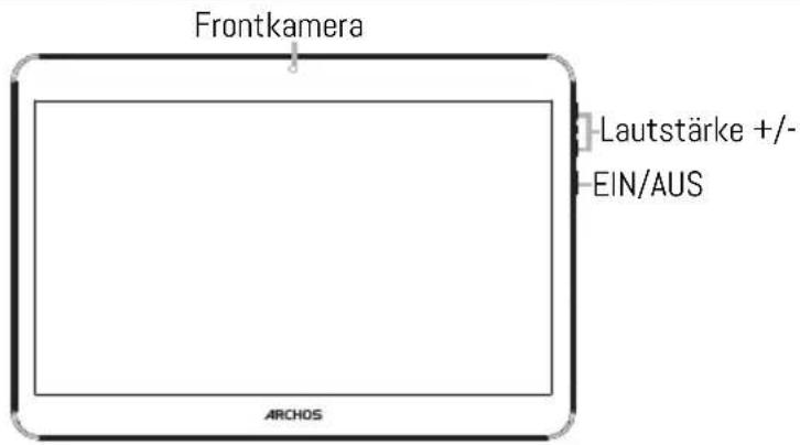 ARCHOS Access 101 3G - Beschreibung des Geräts - 1