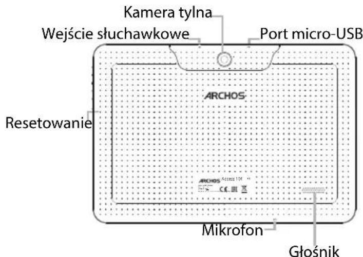 ARCHOS Access 101 3G - Opis urzadzenia - 2