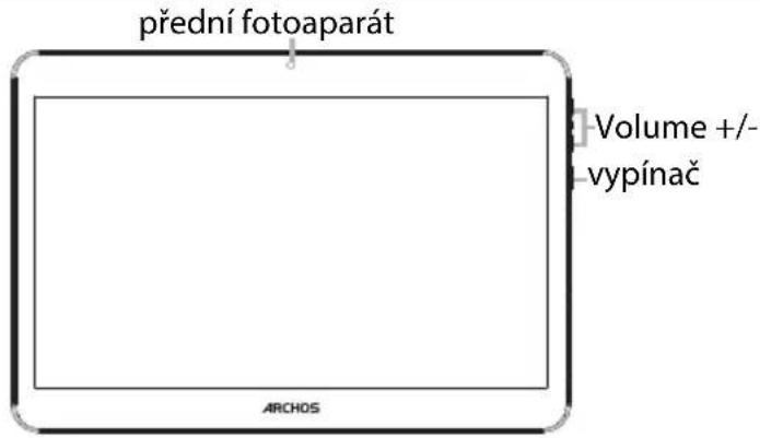 ARCHOS Access 101 3G - Popis zařizení - 1