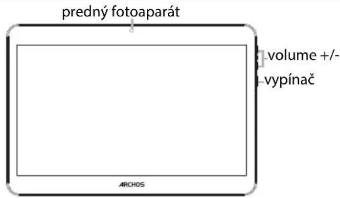 ARCHOS Access 101 3G - Popis zariadenia - 1